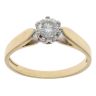 18ct Yellow Gold 0.40ct Brilliant Cut Diamond Solitaire Ring