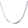 Silver Herringbone Chain 18" By Icesia