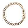 9ct Yellow Gold Curb Bracelet 8.5"
