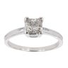 18ct White Gold 0.71cts Princess Cut Diamond Solitaire Ring