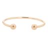 9ct Yellow Gold Torque Plain Bangle