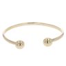 9ct Yellow Gold Plain Torque Bangle