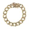 9ct Yellow Gold Curb Bracelet 8"