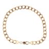 9ct Yellow Gold Curb Bracelet 8.5"