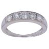 18ct White Gold 0.70ct Brilliant Cut Diamond Five Stone Ring
