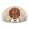 9ct Yellow Gold Rainbow Sunstone Signet Ring