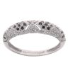 18ct White Gold 0.20ct Diamond Fancy Ring