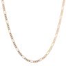 9ct Yellow Gold Figaro Chain 20"
