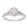 Vera Wang 18ct White Gold 0.45ct Vera Wang Diamond Cluster Ring