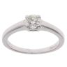 18ct White Gold 0.40ct Brilliant Cut Diamond Solitaire Ring