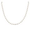 9ct Yellow Gold Oval Curb Chain 18"