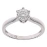 9ct White Gold 0.50ct Brilliant Cut Diamond Solitaire Ring