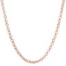 9ct Rose Gold Belcher Chain 24"