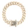 9ct Yellow Gold Curb Bracelet 8"