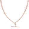 9ct Rose Gold Albert T-Bar Chain 20"