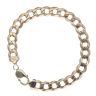 9ct Yellow Gold Curb Bracelet 9"