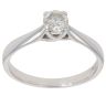 18ct White Gold 0.35ct Brilliant Cut Diamond Solitaire Ring
