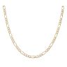 9ct Yellow Gold Figaro Chain 24"