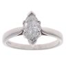 18ct White Gold 1.00ct Marquise Diamond Solitaire Ring