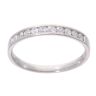 18ct White Gold 0.20ct Diamond Eternity Ring