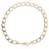 9ct Yellow Gold Curb Bracelet 9"