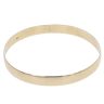 9ct Yellow Gold Plain Bangle