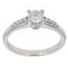 18ct White Gold 0.50ct Brilliant Cut Diamond Solitaire Ring
