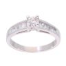14ct White Gold 0.50ct Diamond Solitaire Ring