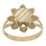 14ct Yellow Gold Fancy Flower Ring