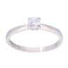 Platinum 0.33ct Diamond Solitaire Ring