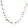 9ct Yellow Gold Curb Chain 22"