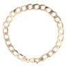 9ct Yellow Gold Curb Bracelet 8"