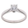 18ct White Gold 0.54ct Brilliant Cut Diamond Solitaire Ring