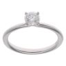18ct White Gold 0.50ct Brilliant Cut Diamond Solitaire Ring