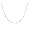 Silver Belcher Chain 20" By Icesia
