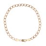 9ct Yellow Gold Curb Bracelet 8.5"