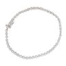 9ct White Gold 1.50ct Brilliant Cut Diamond Bracelet 7"