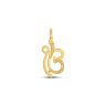 22ct Yellow Gold Ek Onkar Pendant