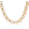 9ct Yellow Gold Patterned and Plain Belcher Chain 30"