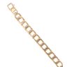 9ct Yellow Gold Curb Bracelet 8"