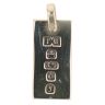 9ct Yellow Gold Hallmarked Ingot Pendant