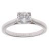 Platinum 0.55ct Diamond Solitaire Ring