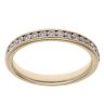 9ct Yellow Gold 0.33ct Brilliant Cut Diamond Half Eternity Ring