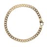 9ct Yellow Gold Curb Bracelet 8.5"
