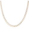 9ct Yellow Gold Curb Chain 28"