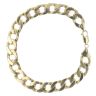 9ct Yellow Gold Curb Bracelet 8.5"