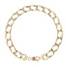 9ct Yellow Gold Curb Bracelet 9"