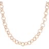 9ct Yellow Gold Plain Belcher Chain 22"