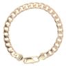 9ct Yellow Gold Curb Bracelet 8.5"