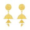 22ct Yellow Gold Earrings in Filligree with Droppers